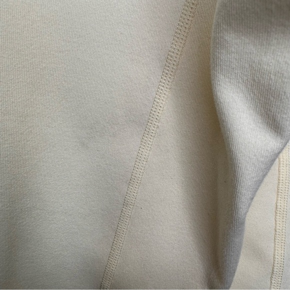 Lululemon Origami Stride Jacket Polar Cream Size 12 Activewear Workout Yoga - Picture 10 of 12